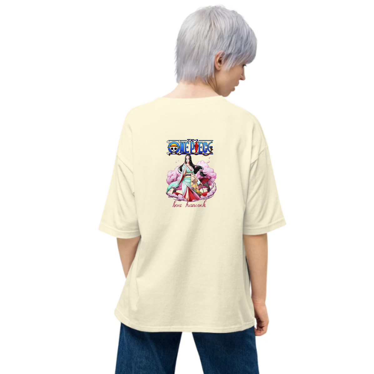 Boa Printed Dropshoulder Oversized T-shirt