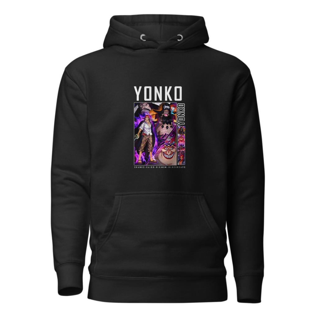 Yonko Printed Non-Zipper Hoodie
