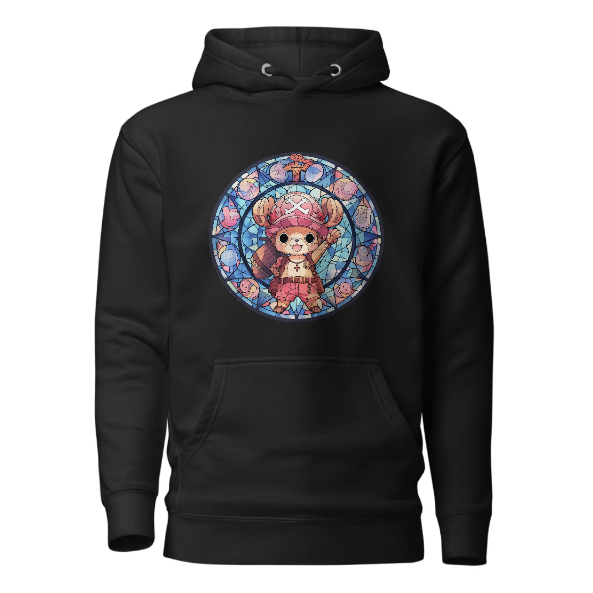 Teddy Printed Non-Zipper Hoodie