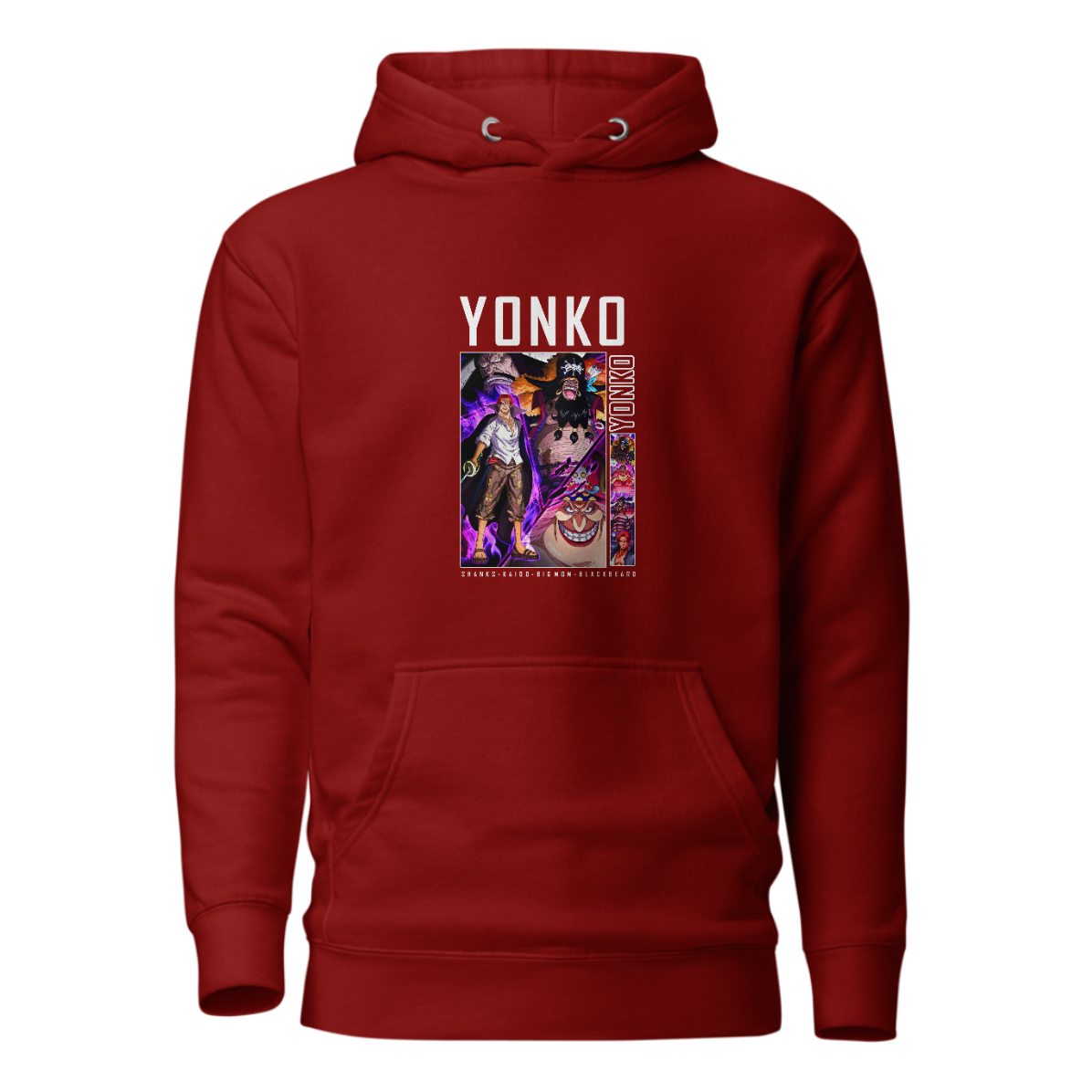 Yonko Printed Non-Zipper Hoodie
