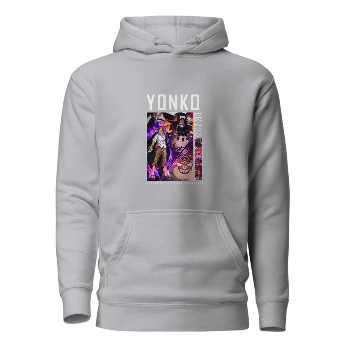 Yonko Printed Non-Zipper Hoodie