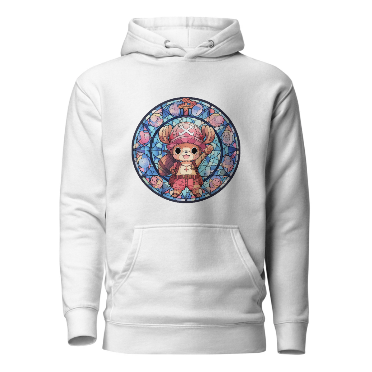 Teddy Printed Non-Zipper Hoodie