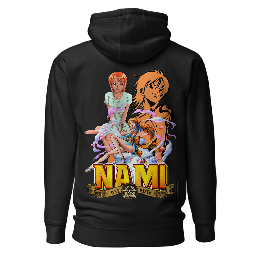 Nami Onepiece Printed Non-Zipper Hoodie