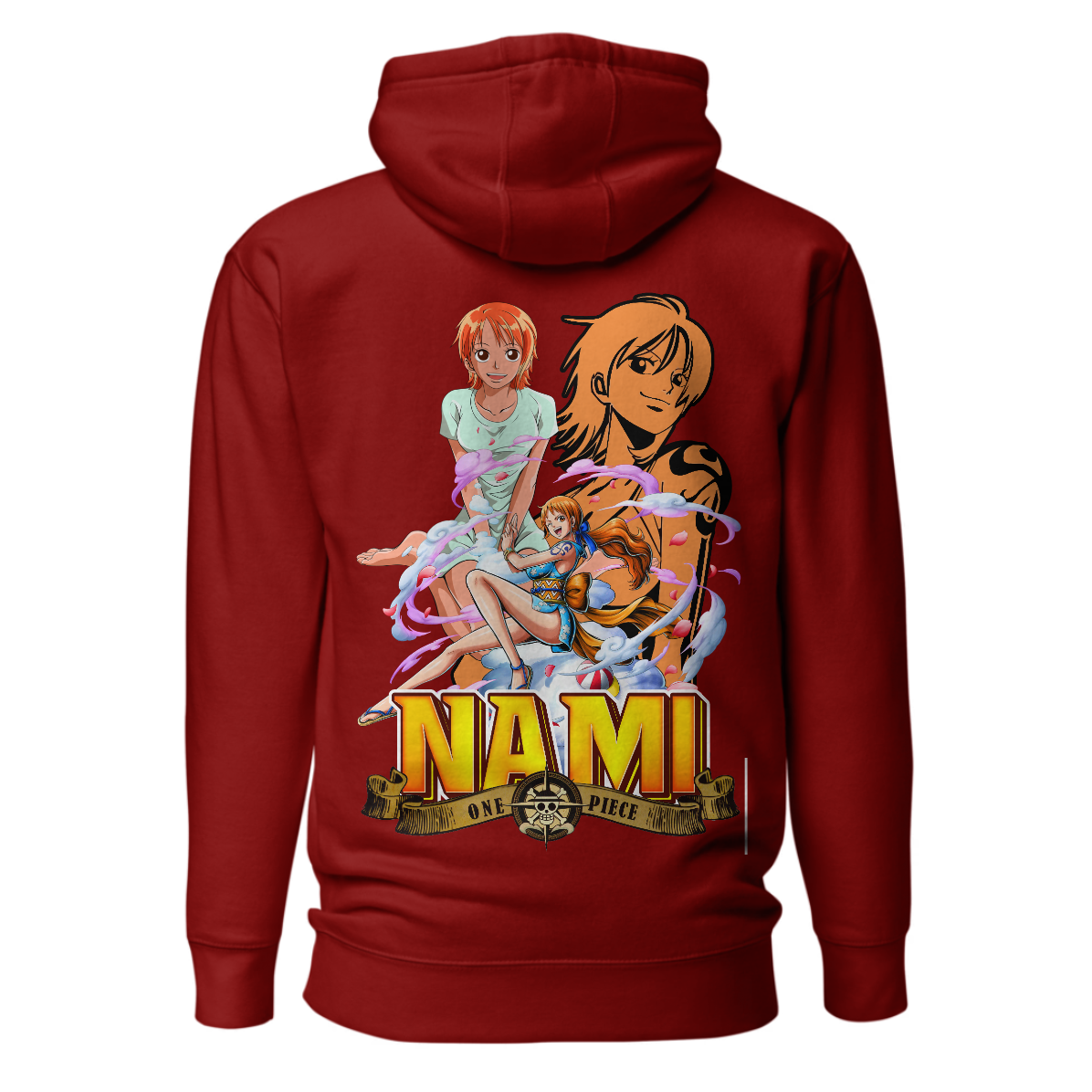 Nami Onepiece Printed Non-Zipper Hoodie
